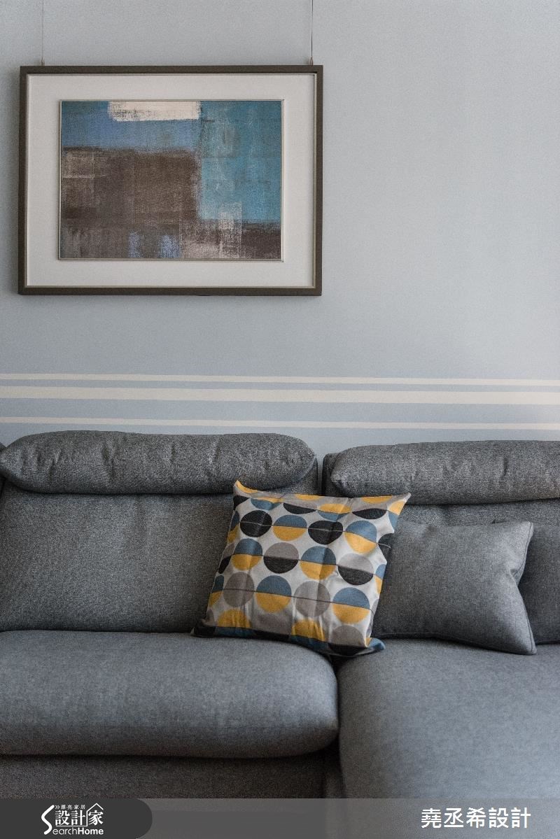 28坪新成屋(5年以下)＿休閒風客廳案例圖片＿堯丞希設計＿堯丞希_09之4