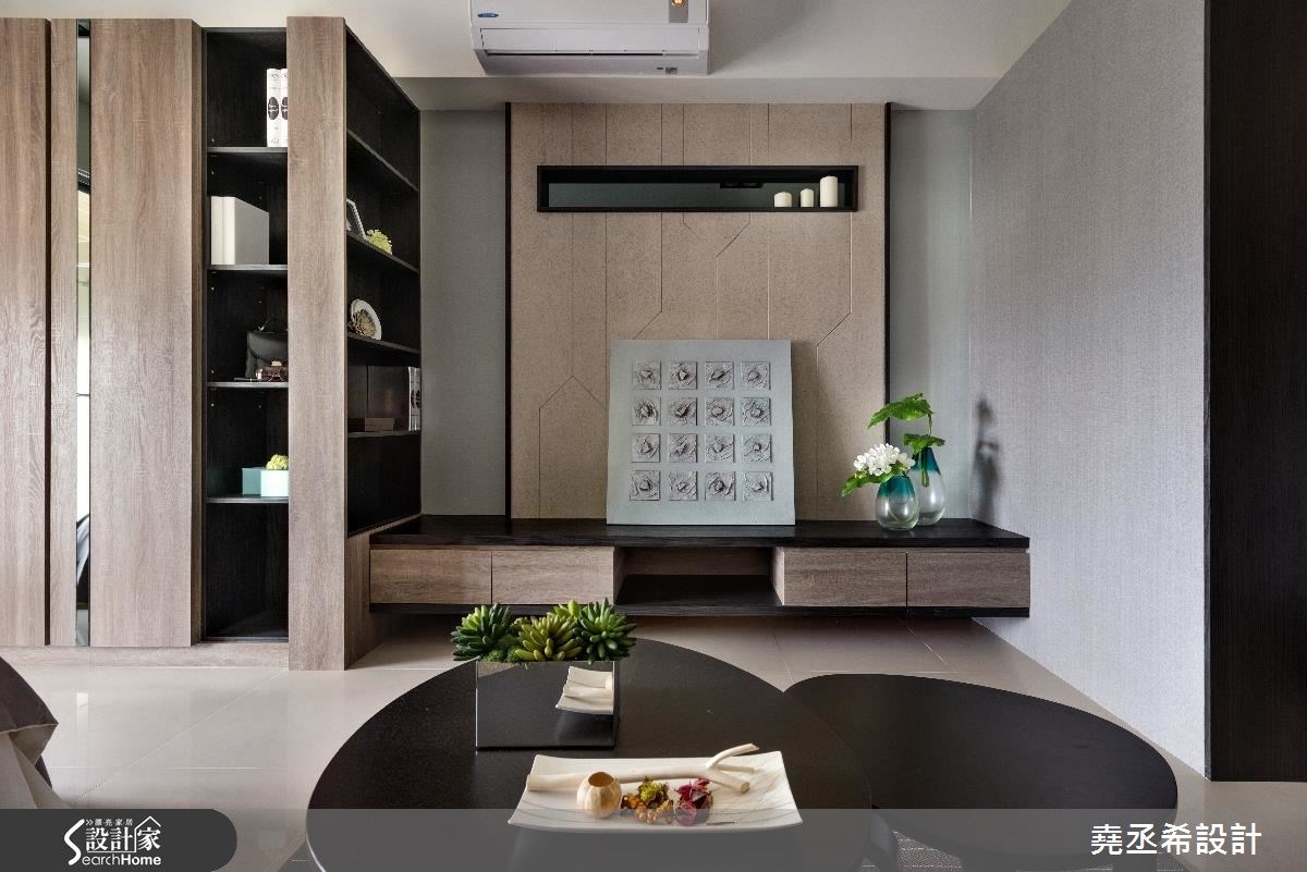 10坪新成屋(5年以下)＿現代風客廳案例圖片＿堯丞希設計＿堯丞希_10之4