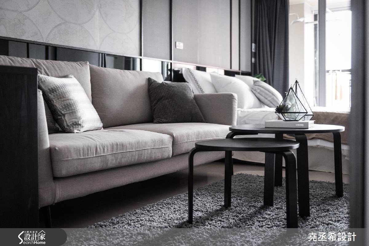 10坪新成屋(5年以下)＿現代風客廳案例圖片＿堯丞希設計＿堯丞希_11之4