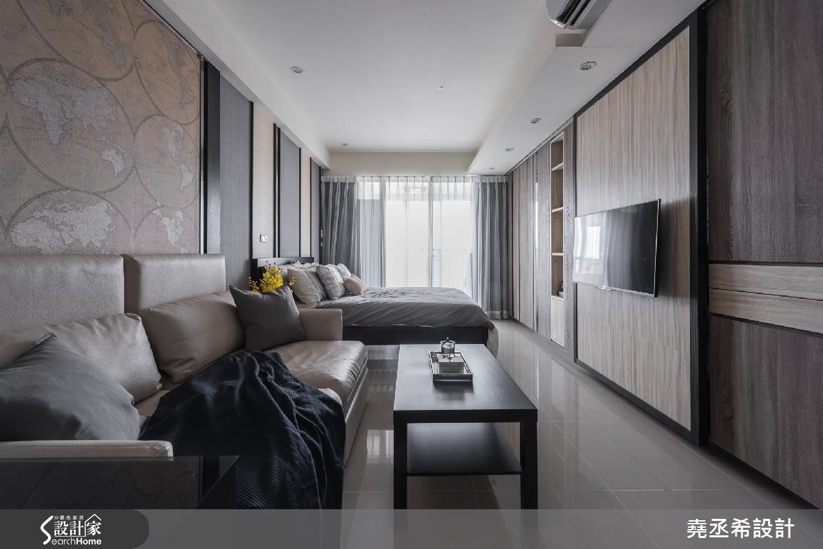 10坪新成屋(5年以下)＿現代風客廳案例圖片＿堯丞希設計＿堯丞希_12之5