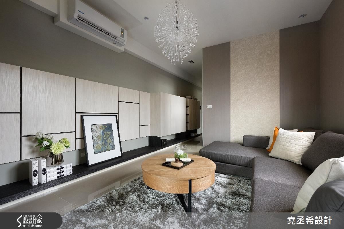 17坪新成屋(5年以下)＿混搭風客廳案例圖片＿堯丞希設計＿堯丞希_14之3