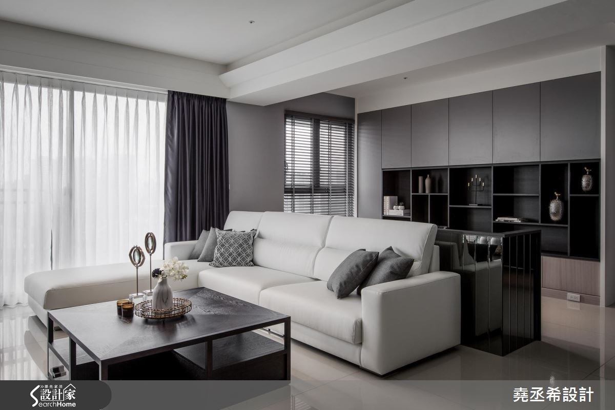 45坪新成屋(5年以下)＿混搭風客廳案例圖片＿堯丞希設計＿堯丞希_15之6