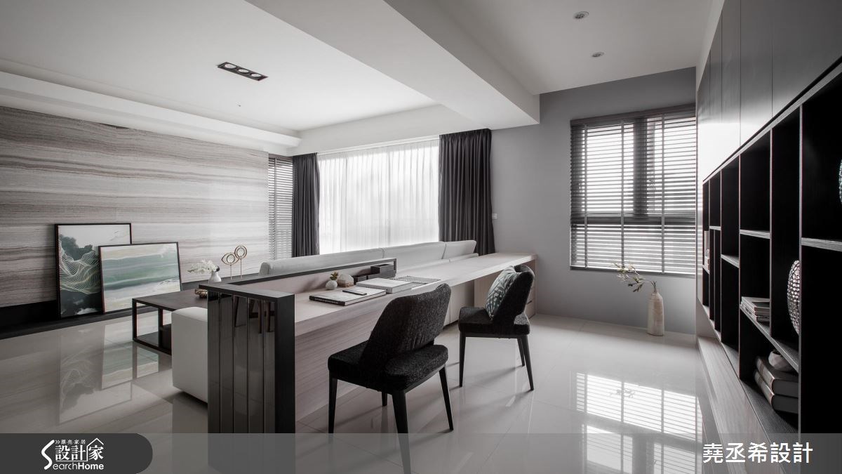 45坪新成屋(5年以下)＿混搭風工作區案例圖片＿堯丞希設計＿堯丞希_15之11