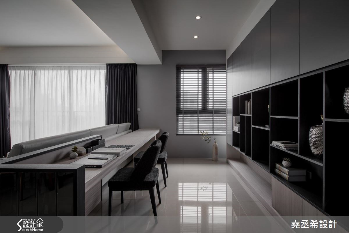 45坪新成屋(5年以下)＿混搭風工作區案例圖片＿堯丞希設計＿堯丞希_15之12