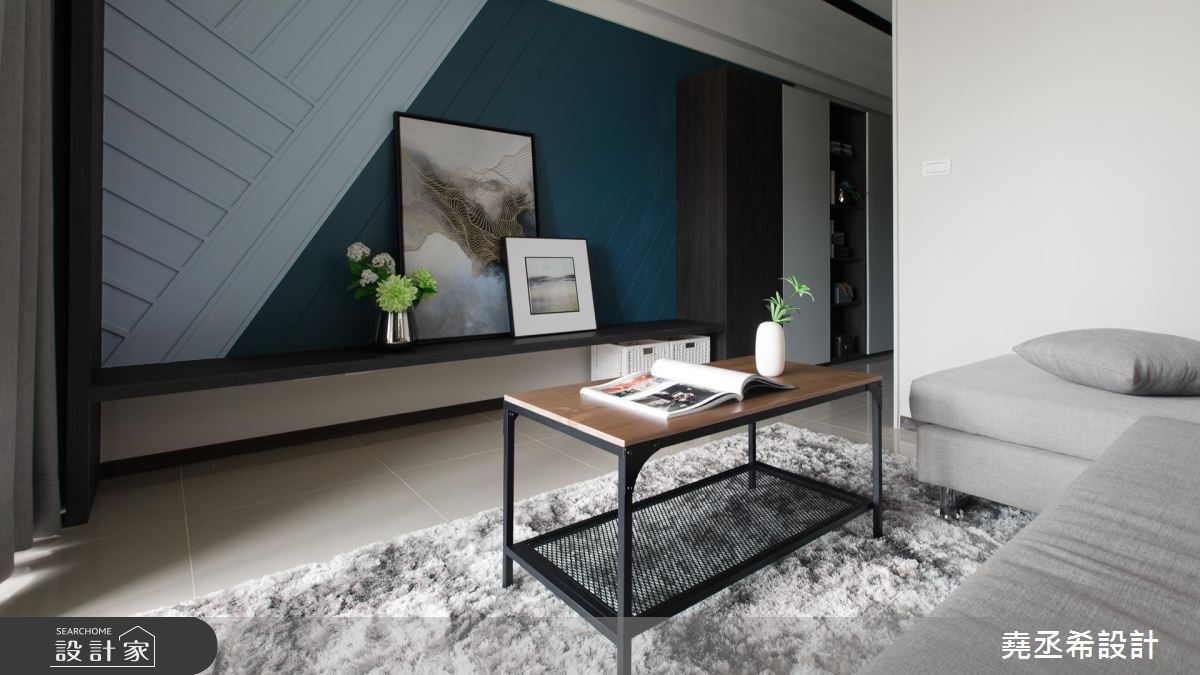 17坪新成屋(5年以下)＿混搭風客廳案例圖片＿堯丞希設計＿堯丞希_16之5