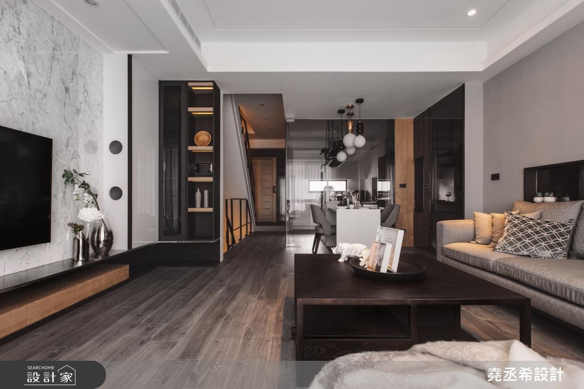 80坪新成屋(5年以下)＿現代風客廳案例圖片＿堯丞希設計＿堯丞希_17之1