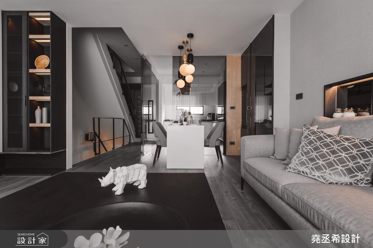 80坪新成屋(5年以下)＿現代風客廳案例圖片＿堯丞希設計＿堯丞希_17之2