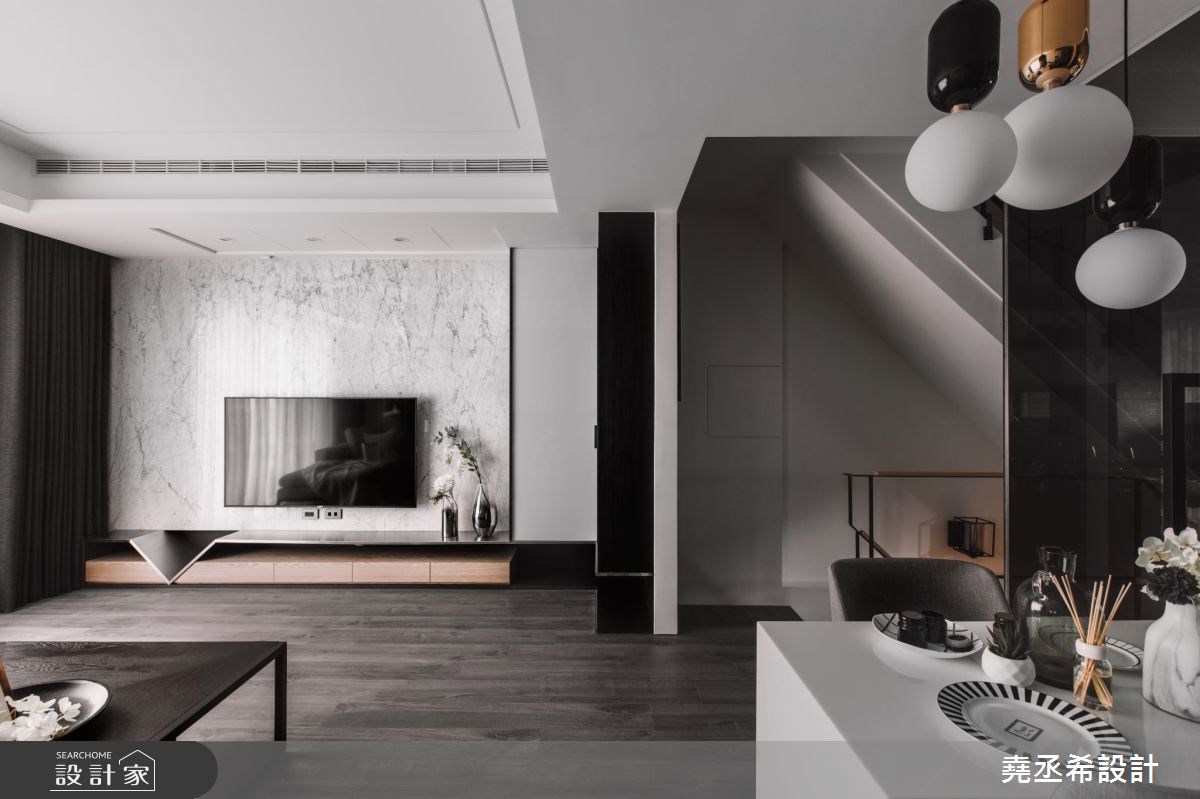 80坪新成屋(5年以下)＿現代風客廳案例圖片＿堯丞希設計＿堯丞希_17之8