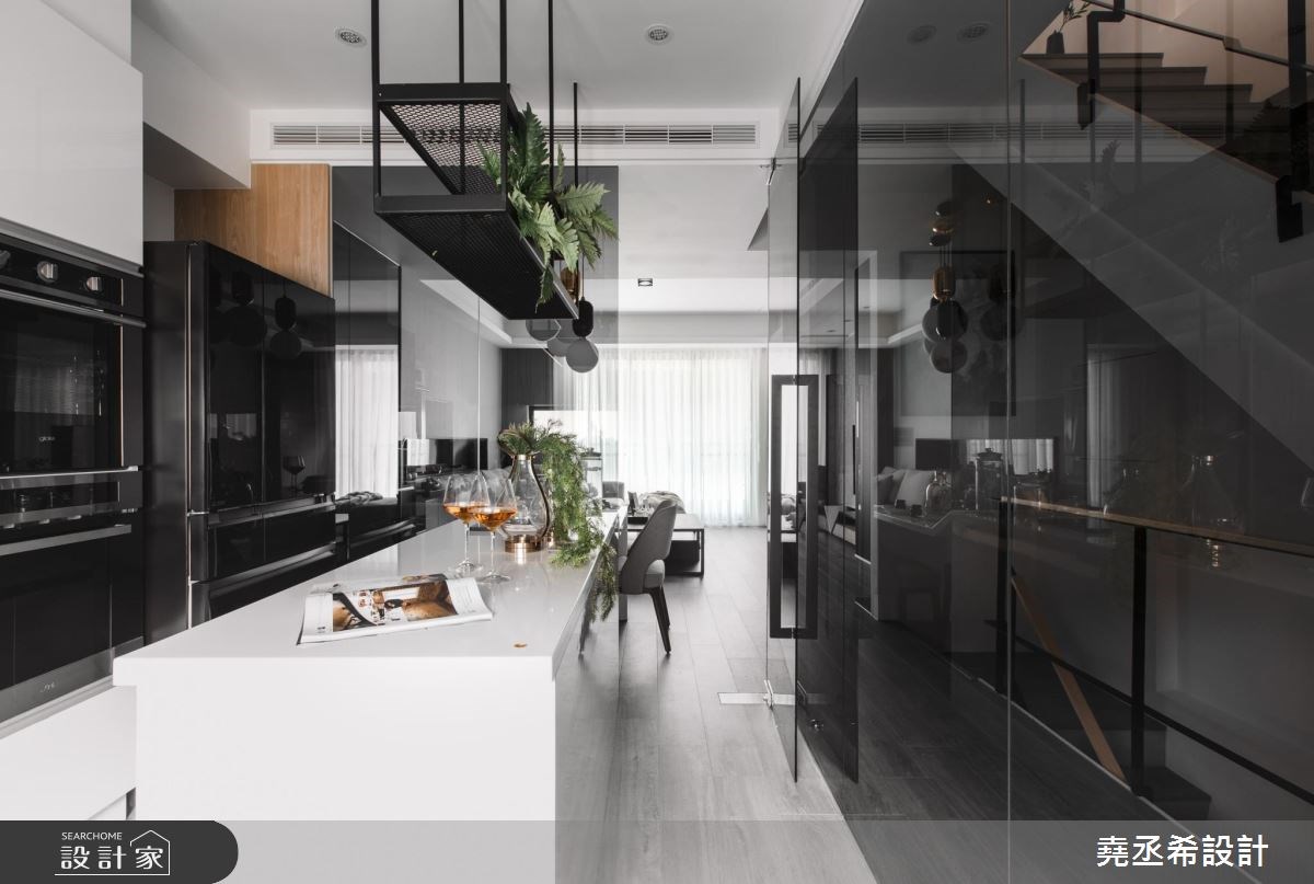 80坪新成屋(5年以下)＿現代風吧檯案例圖片＿堯丞希設計＿堯丞希_17之10