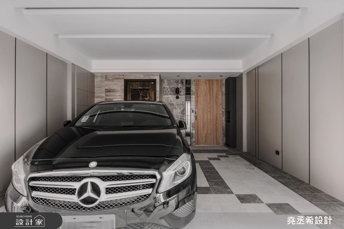 80坪新成屋(5年以下)＿現代風車庫案例圖片＿堯丞希設計＿堯丞希_17之37
