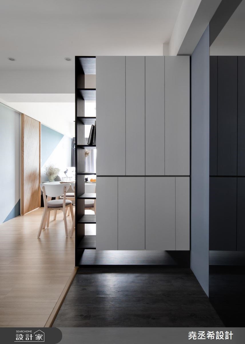 18坪新成屋(5年以下)＿北歐風玄關案例圖片＿堯丞希設計＿堯丞希_18之1