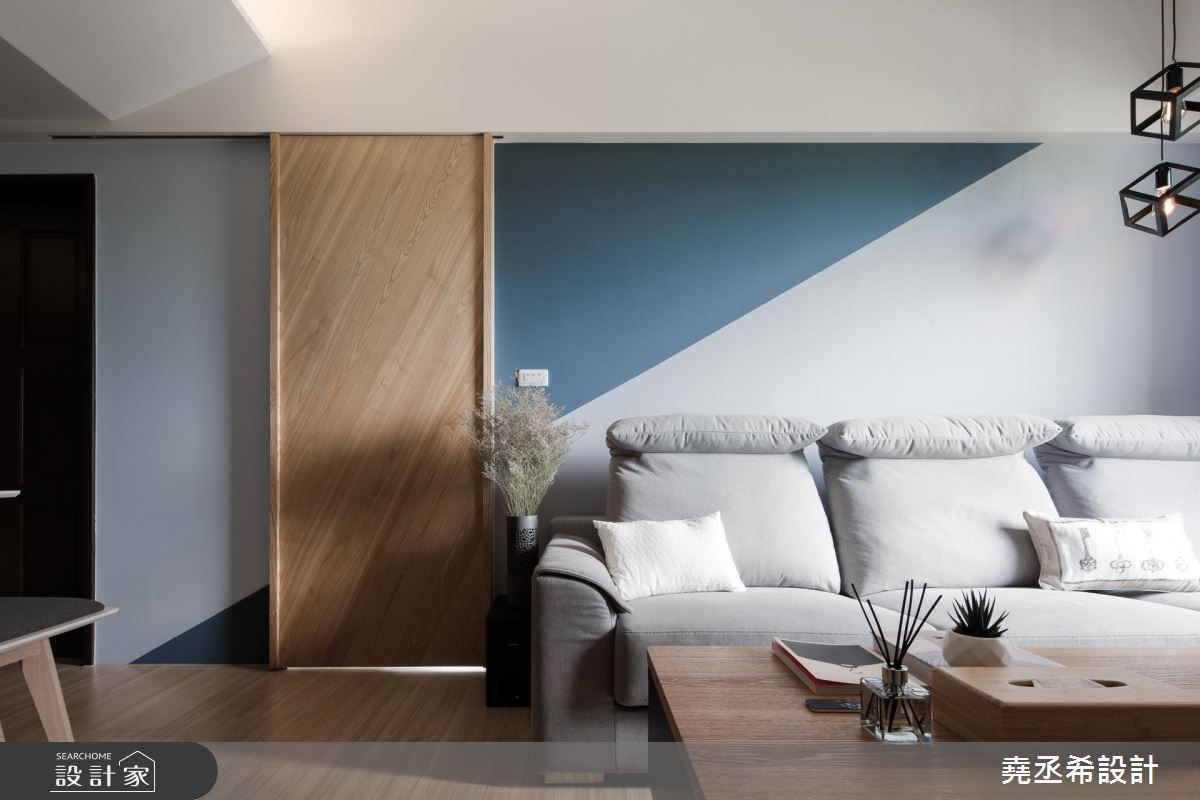 18坪新成屋(5年以下)＿北歐風客廳案例圖片＿堯丞希設計＿堯丞希_18之9