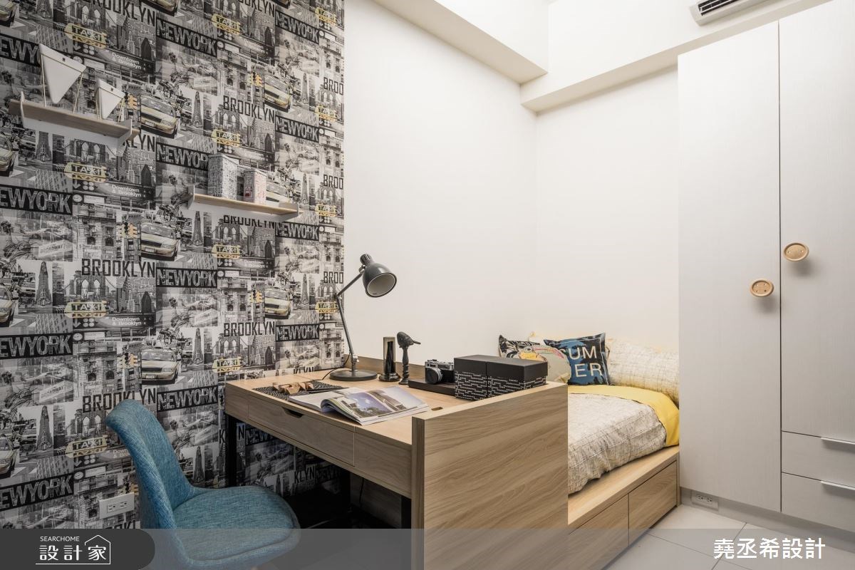 16坪新成屋(5年以下)＿現代風臥室案例圖片＿堯丞希設計＿堯丞希_20之10
