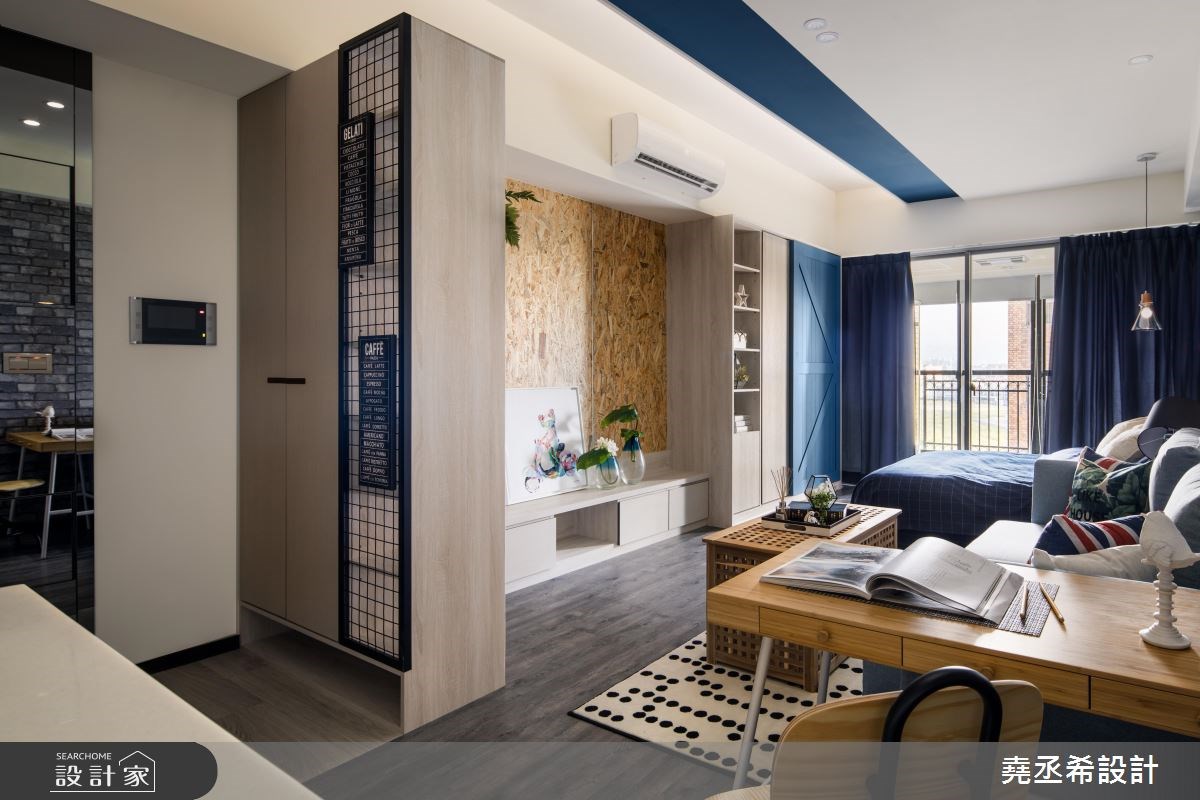 10坪新成屋(5年以下)＿工業風客廳案例圖片＿堯丞希設計＿堯丞希_22之3