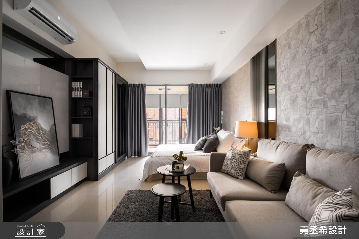 10坪新成屋(5年以下)＿奢華風客廳案例圖片＿堯丞希設計＿堯丞希_23之1
