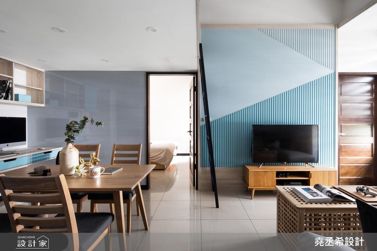 14坪中古屋(5~15年)＿北歐風客廳餐廳案例圖片＿堯丞希設計＿堯丞希_24之1