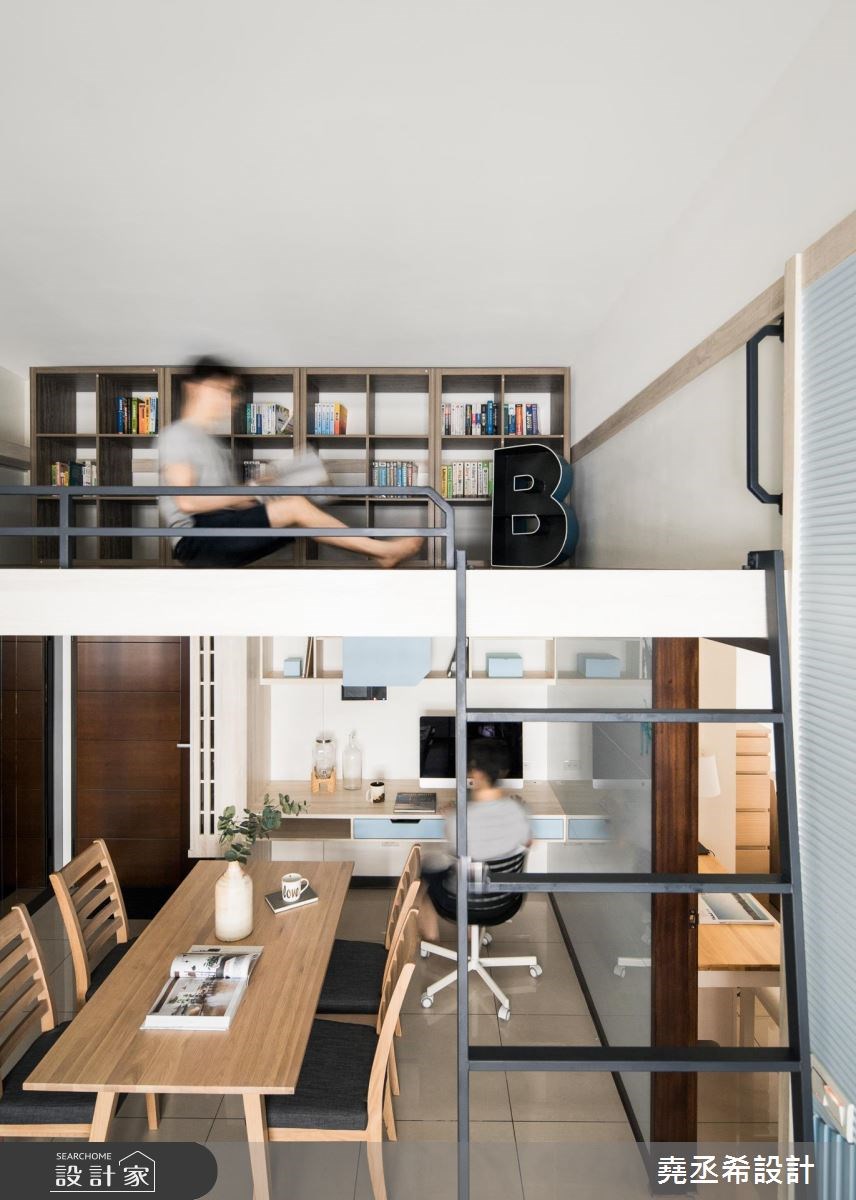 14坪中古屋(5~15年)＿北歐風餐廳書房案例圖片＿堯丞希設計＿堯丞希_24之11