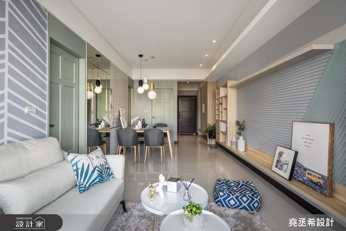 20坪新成屋(5年以下)＿北歐風客廳案例圖片＿堯丞希設計＿堯丞希_25之8