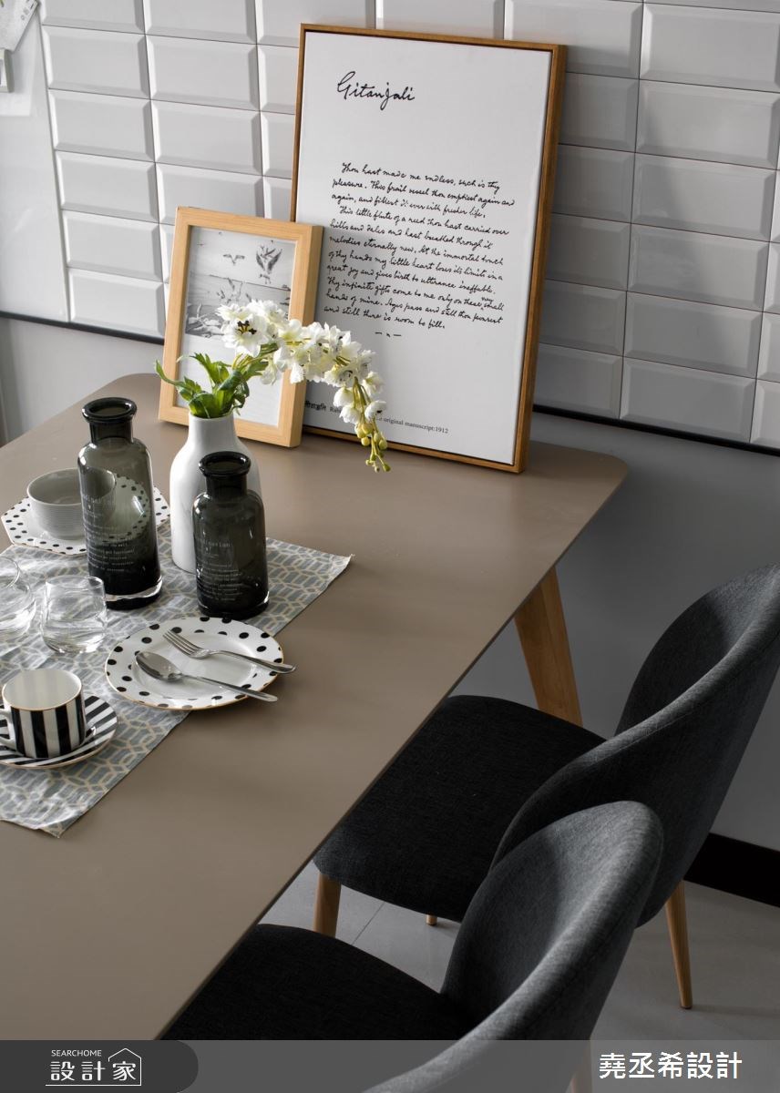 20坪新成屋(5年以下)＿北歐風餐廳案例圖片＿堯丞希設計＿堯丞希_25之13