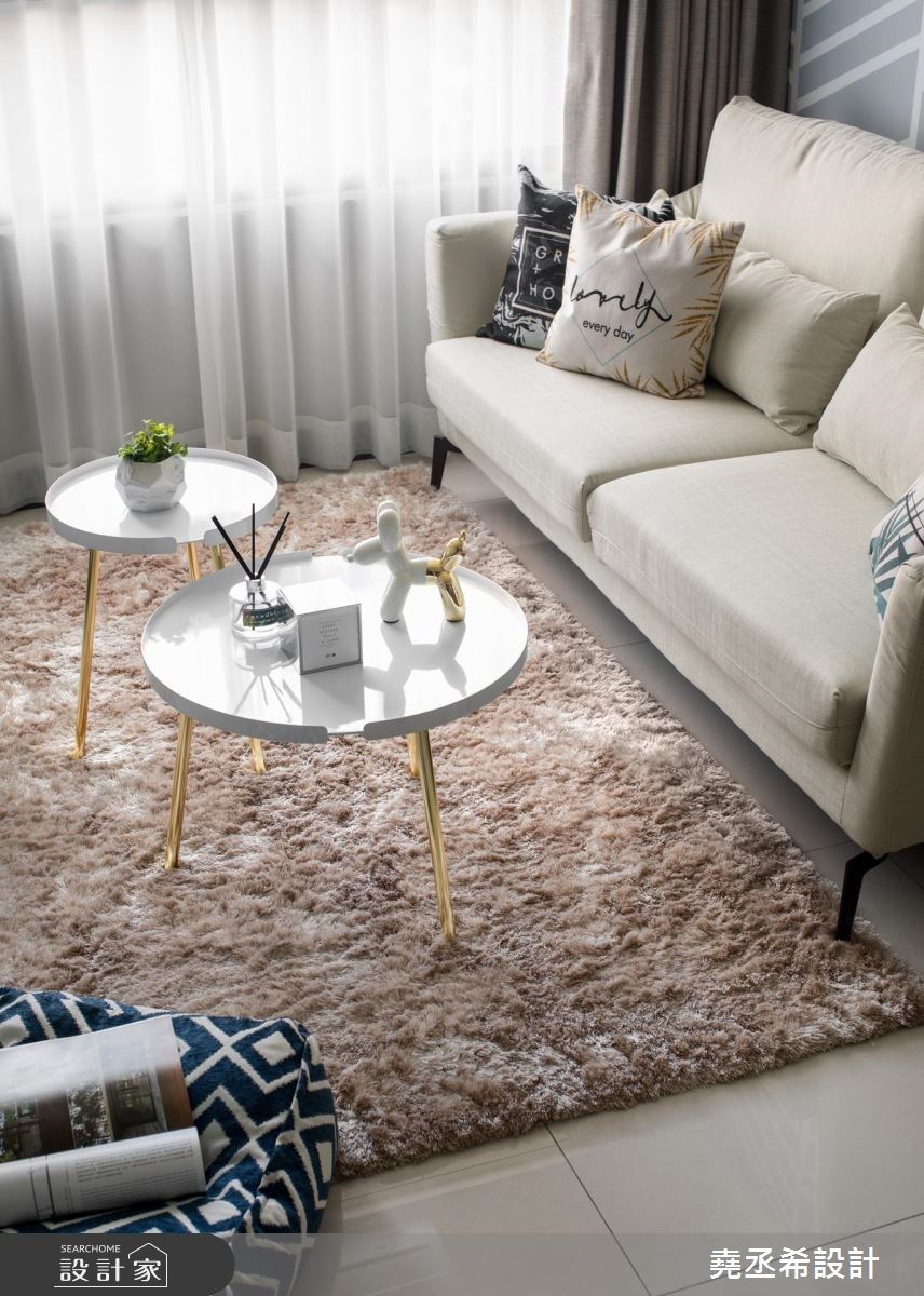 20坪新成屋(5年以下)＿北歐風客廳案例圖片＿堯丞希設計＿堯丞希_25之14