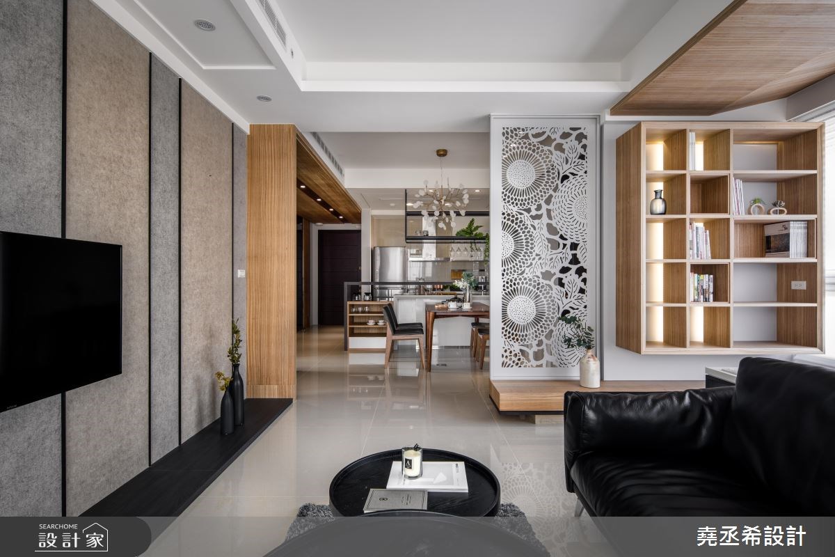 26坪新成屋(5年以下)＿現代風客廳案例圖片＿堯丞希設計＿堯丞希_26之8
