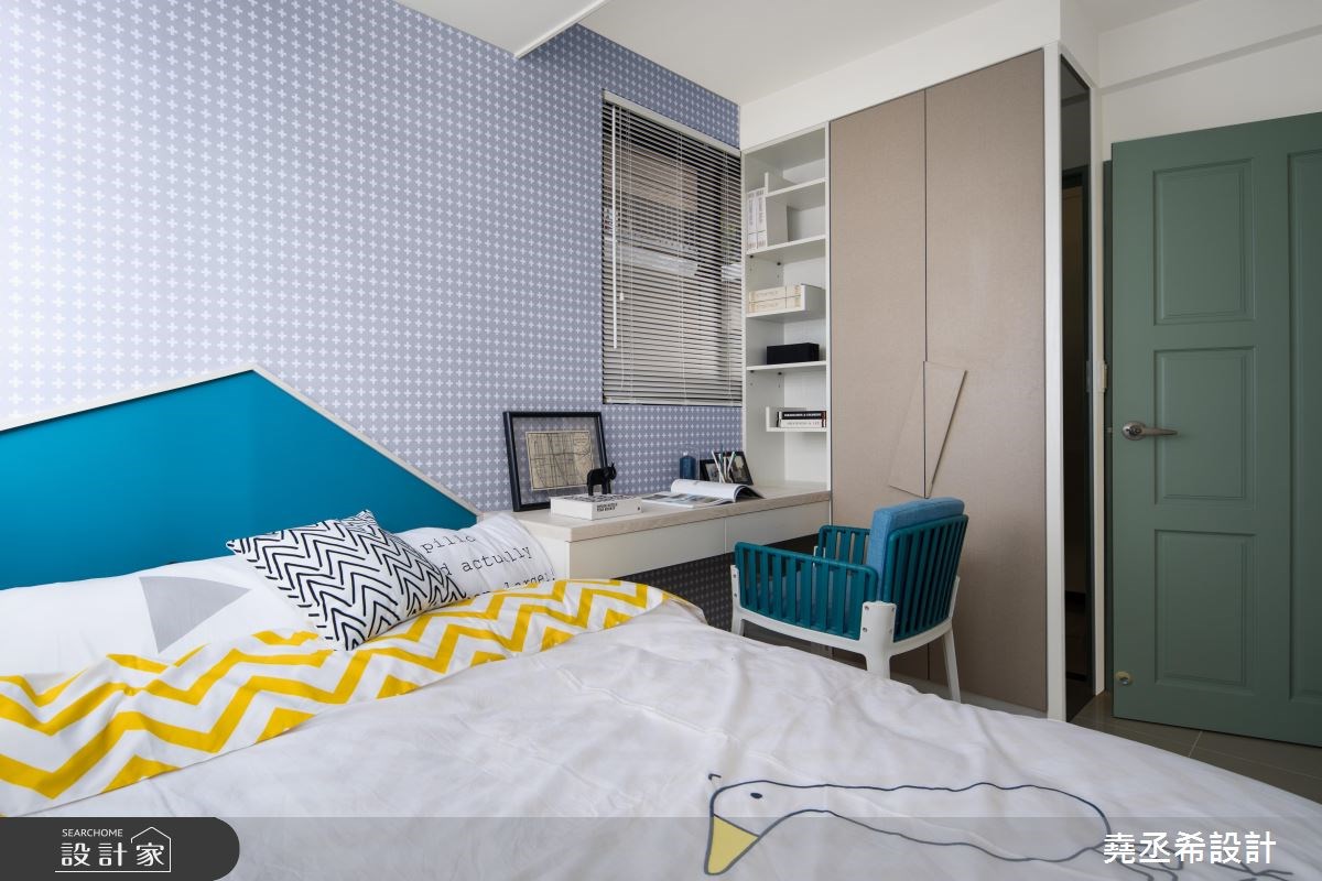 17坪新成屋(5年以下)＿北歐風臥室案例圖片＿堯丞希設計＿堯丞希_27之11