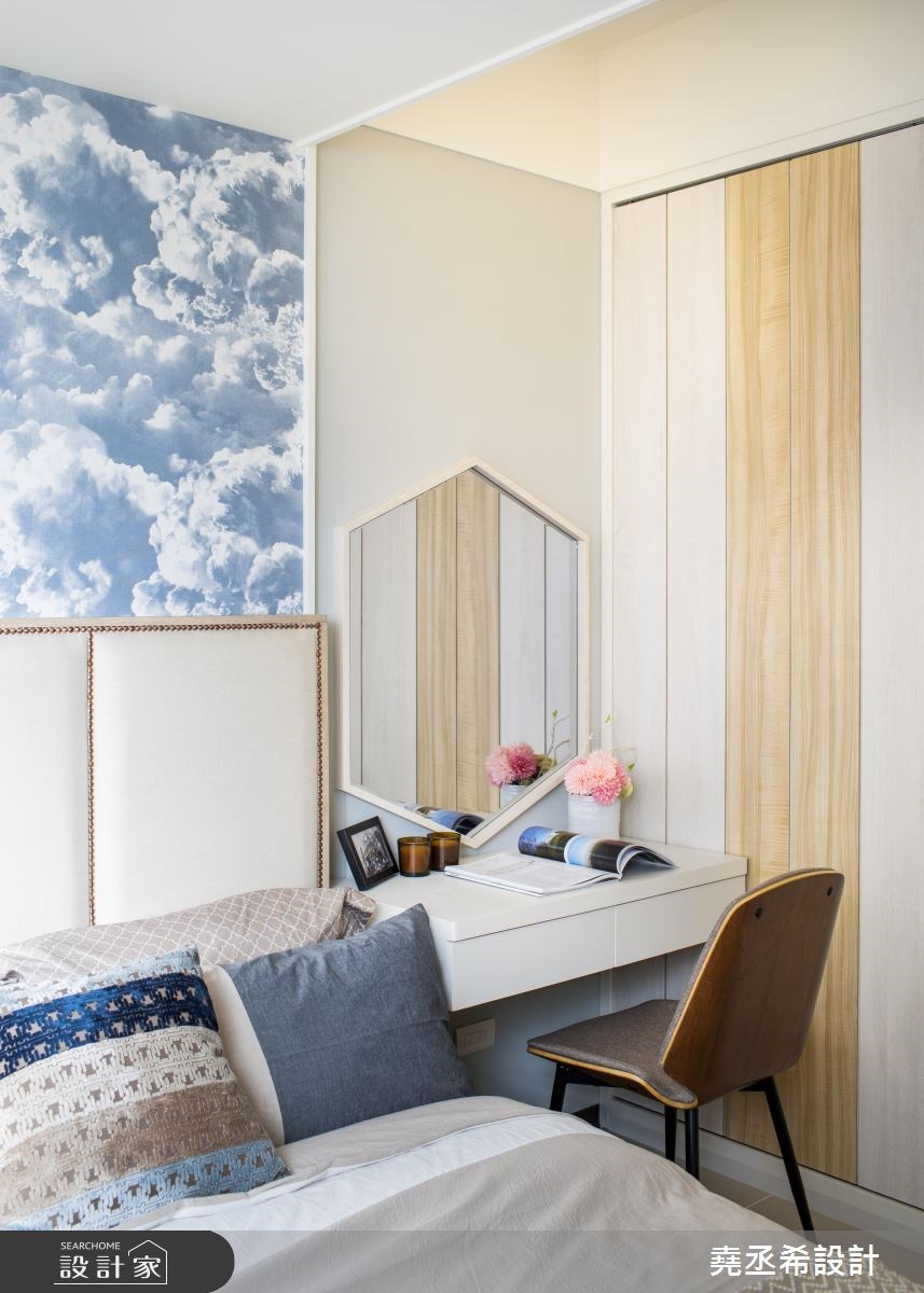 17坪新成屋(5年以下)＿北歐風臥室案例圖片＿堯丞希設計＿堯丞希_27之12