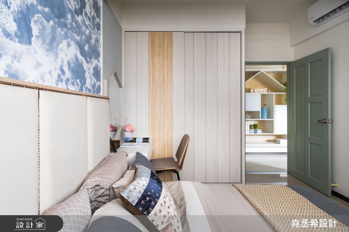 17坪新成屋(5年以下)＿北歐風臥室案例圖片＿堯丞希設計＿堯丞希_27之13