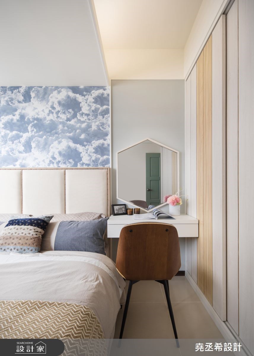 17坪新成屋(5年以下)＿北歐風臥室案例圖片＿堯丞希設計＿堯丞希_27之14