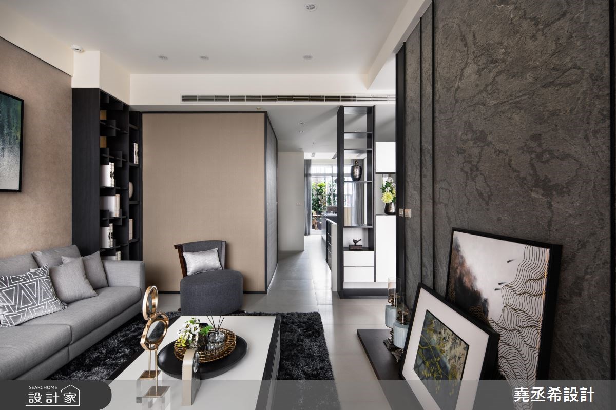 15坪新成屋(5年以下)＿現代風客廳案例圖片＿堯丞希設計＿堯丞希_28之3