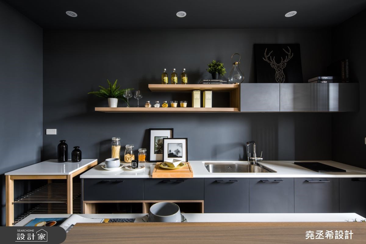 15坪新成屋(5年以下)＿現代風廚房案例圖片＿堯丞希設計＿堯丞希_28之10