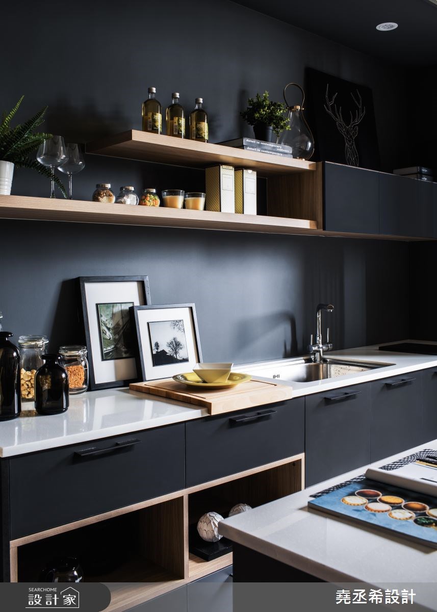 15坪新成屋(5年以下)＿現代風廚房案例圖片＿堯丞希設計＿堯丞希_28之13