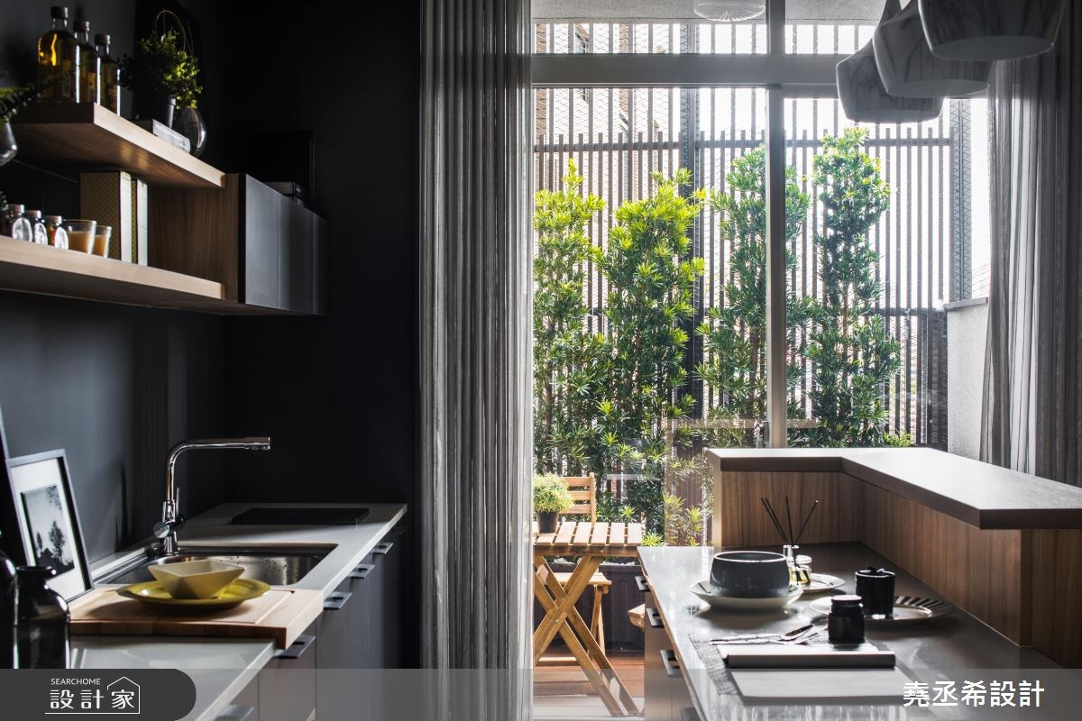15坪新成屋(5年以下)＿現代風廚房案例圖片＿堯丞希設計＿堯丞希_28之14