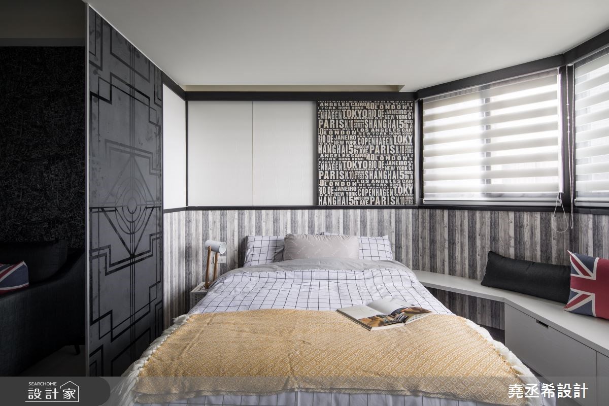 13坪新成屋(5年以下)＿工業風臥室案例圖片＿堯丞希設計＿堯丞希_29之9