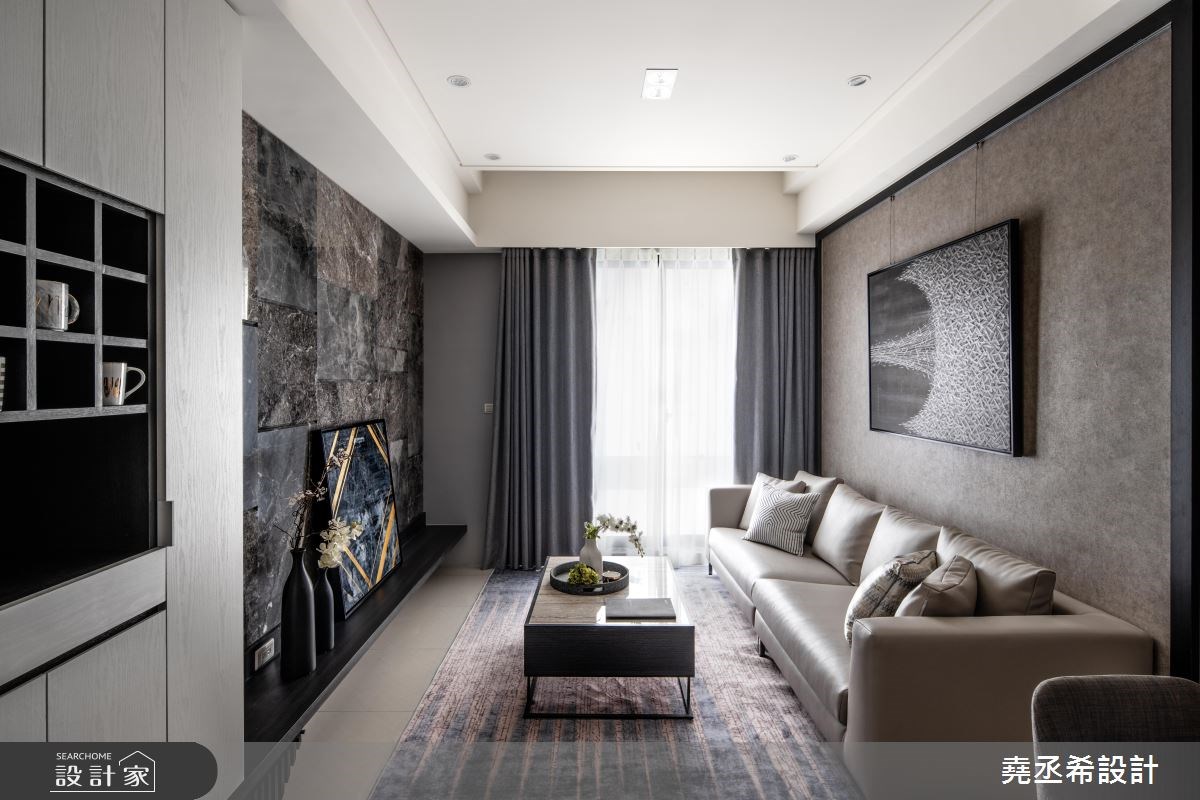 20坪新成屋(5年以下)＿現代風客廳案例圖片＿堯丞希設計＿堯丞希_30之1