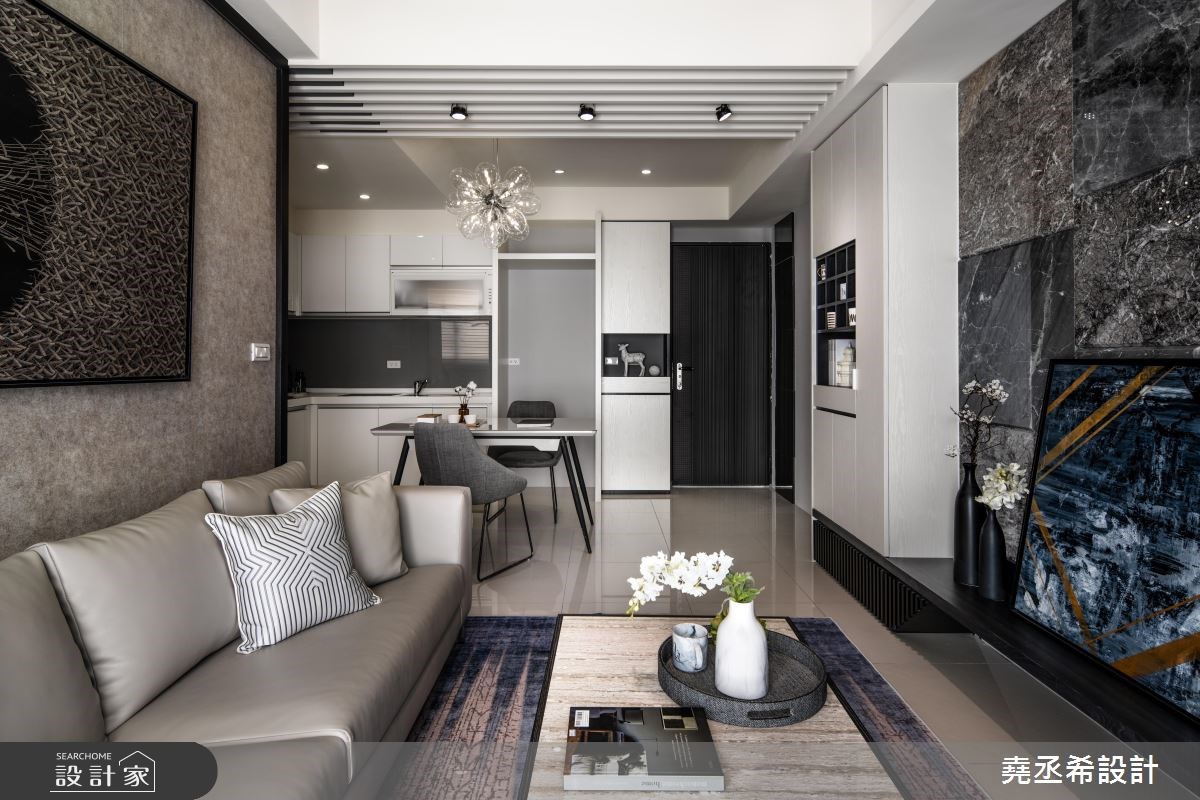 20坪新成屋(5年以下)＿現代風客廳案例圖片＿堯丞希設計＿堯丞希_30之7