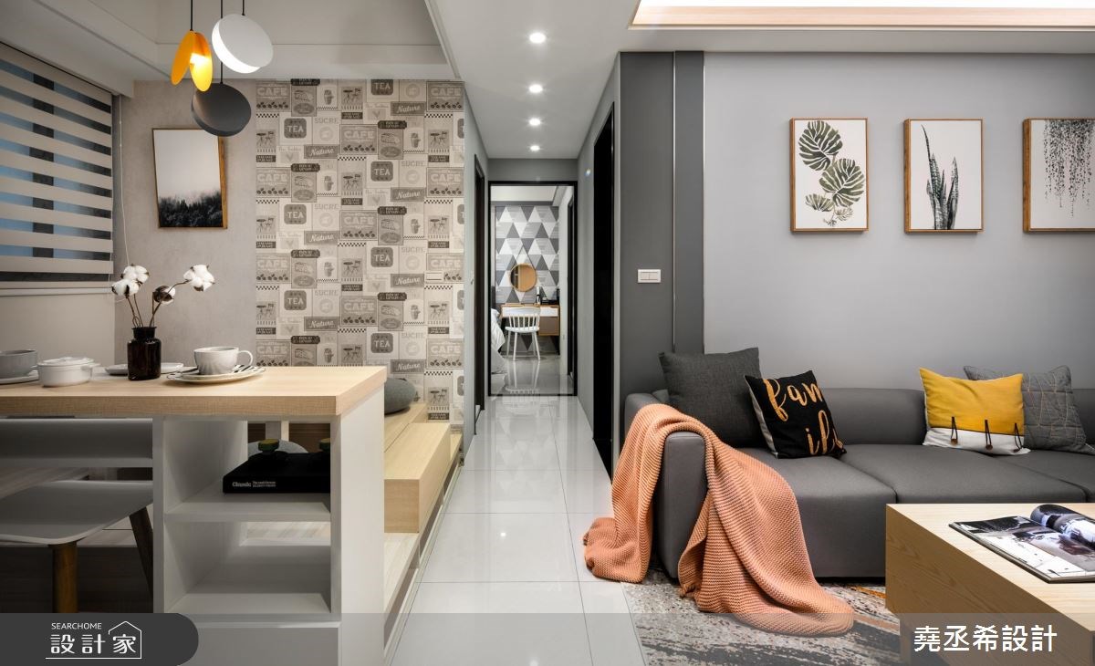 15坪新成屋(5年以下)＿北歐風客廳案例圖片＿堯丞希設計＿堯丞希_31之1