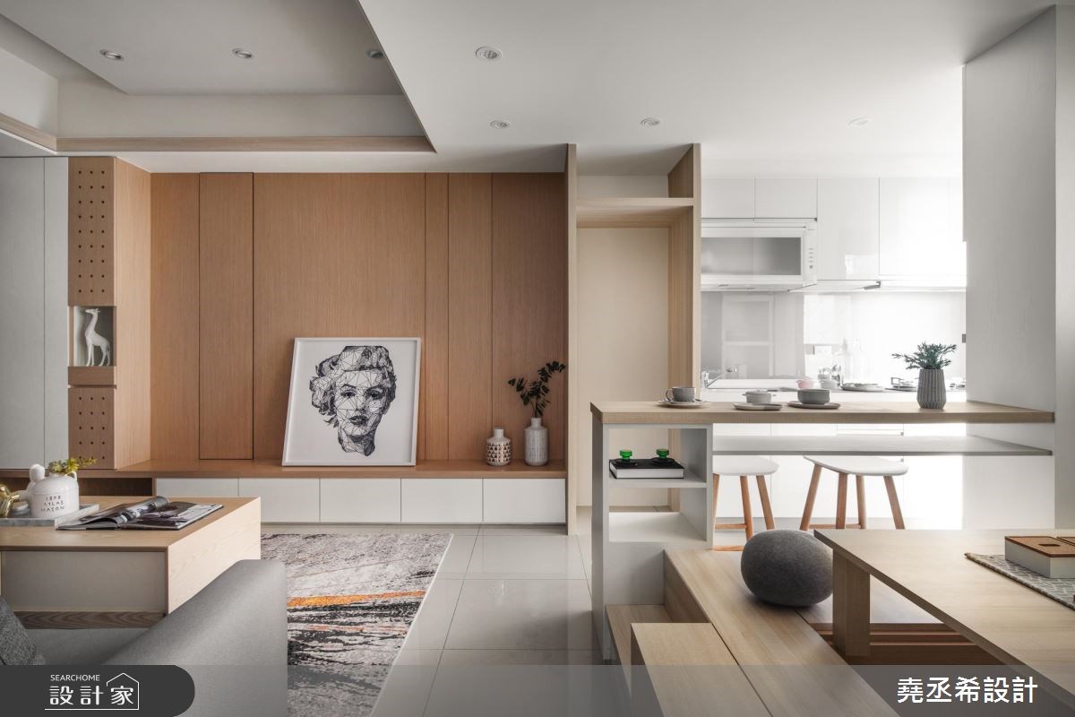 15坪新成屋(5年以下)＿北歐風客廳案例圖片＿堯丞希設計＿堯丞希_31之4