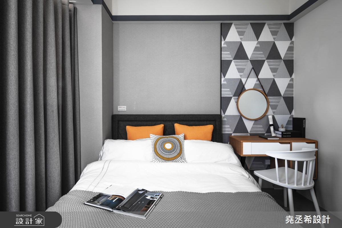 15坪新成屋(5年以下)＿北歐風臥室案例圖片＿堯丞希設計＿堯丞希_31之13