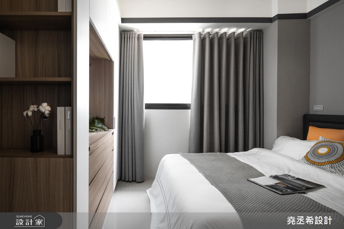 15坪新成屋(5年以下)＿北歐風臥室案例圖片＿堯丞希設計＿堯丞希_31之14