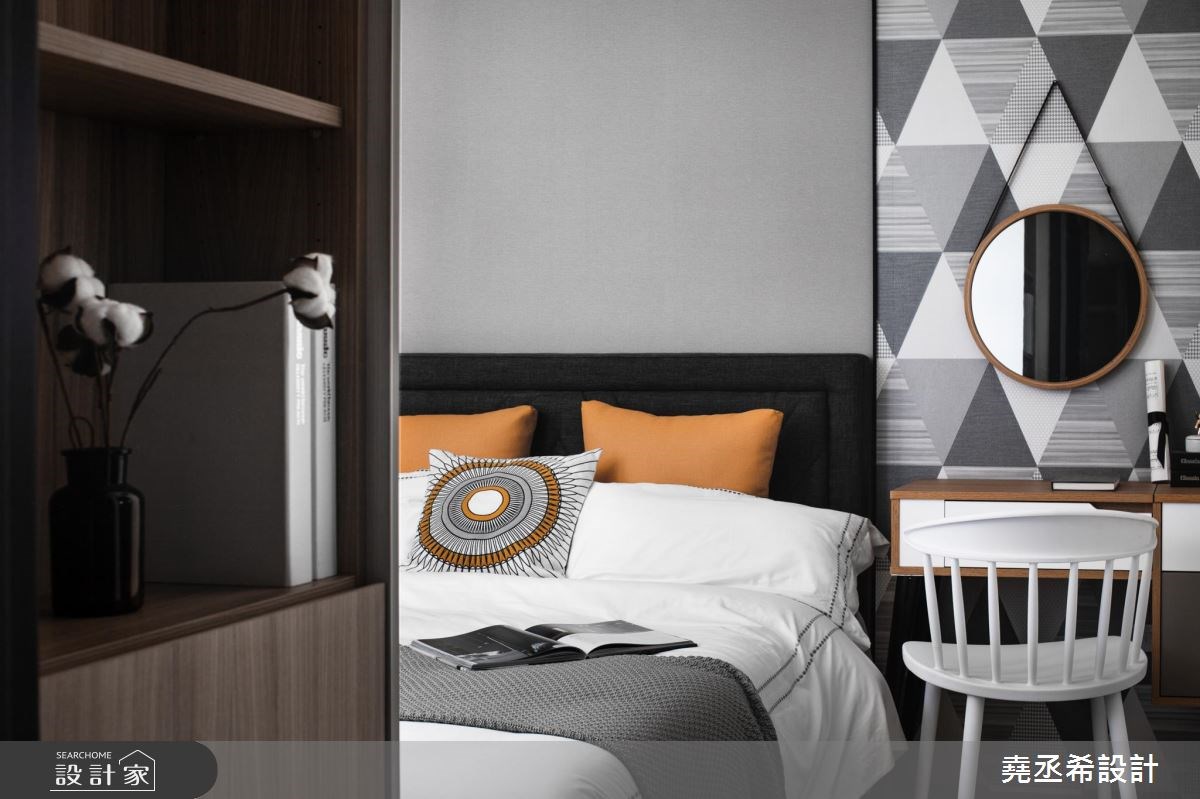 15坪新成屋(5年以下)＿北歐風臥室案例圖片＿堯丞希設計＿堯丞希_31之16