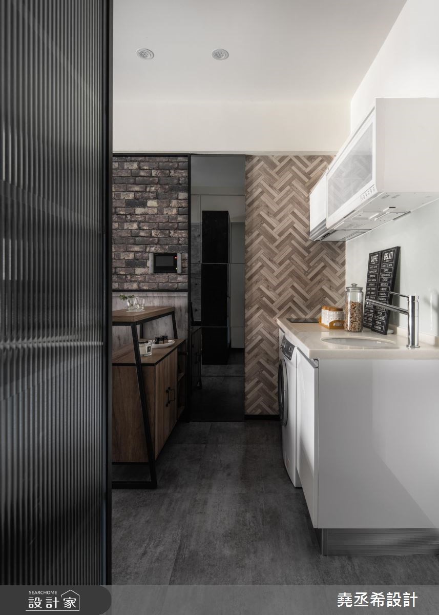 10坪新成屋(5年以下)＿工業風廚房案例圖片＿堯丞希設計＿堯丞希_32之2