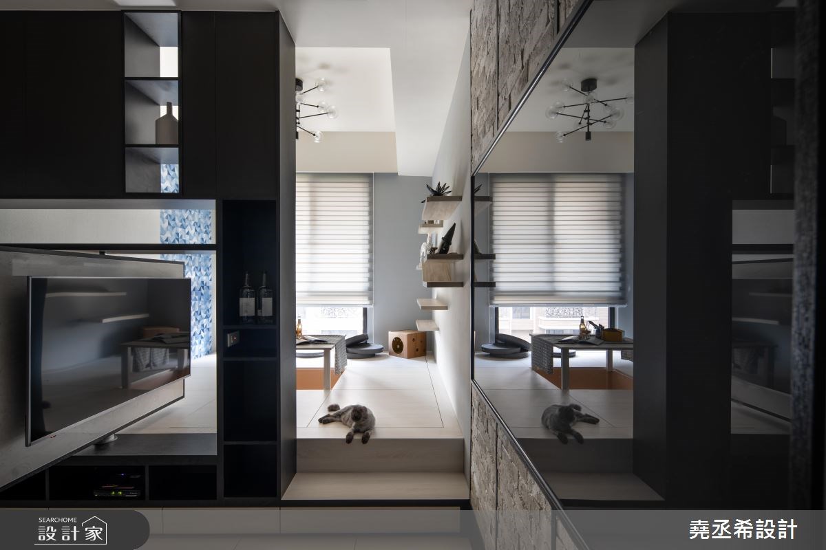 20坪新成屋(5年以下)＿現代風客廳案例圖片＿堯丞希設計＿堯丞希_33之1