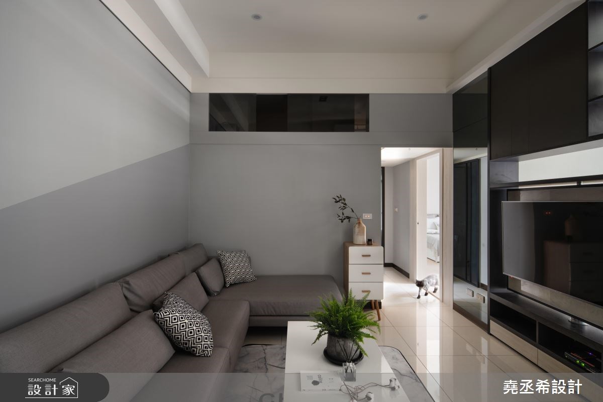 20坪新成屋(5年以下)＿現代風客廳案例圖片＿堯丞希設計＿堯丞希_33之3