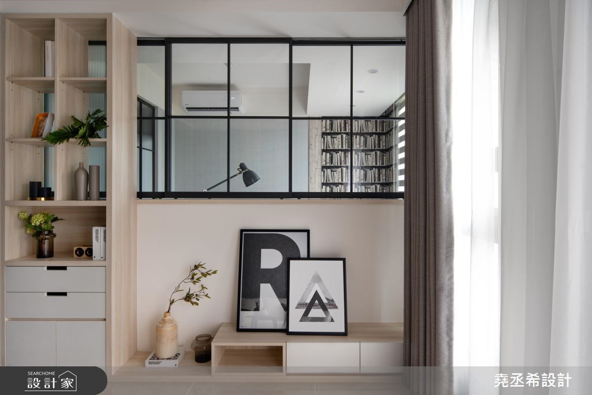 24坪新成屋(5年以下)＿北歐風客廳案例圖片＿堯丞希設計＿堯丞希_34之6