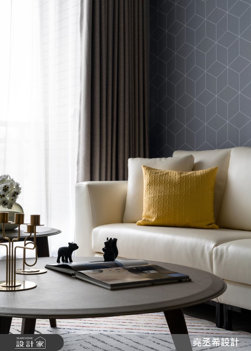 24坪新成屋(5年以下)＿北歐風客廳案例圖片＿堯丞希設計＿堯丞希_34之8