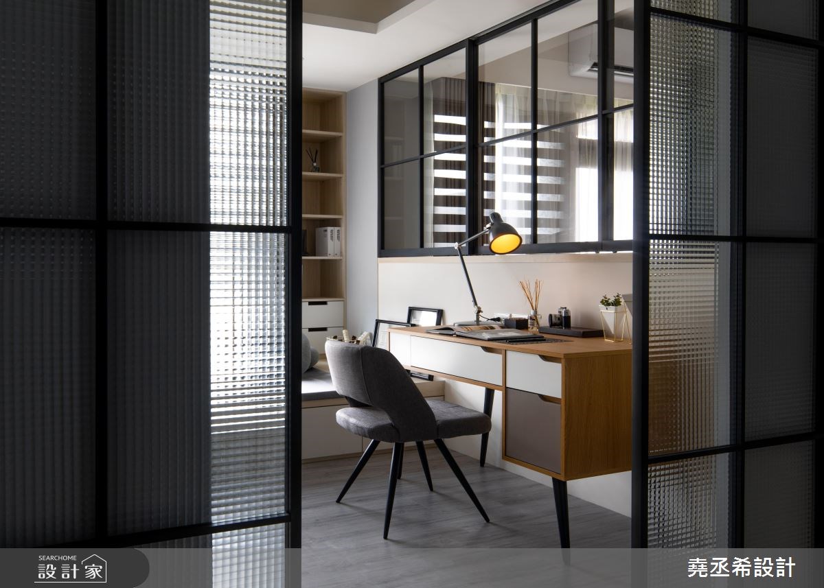 24坪新成屋(5年以下)＿北歐風書房案例圖片＿堯丞希設計＿堯丞希_34之11