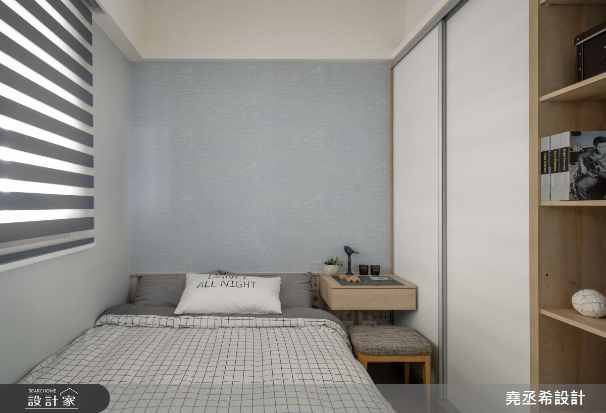 24坪新成屋(5年以下)＿北歐風臥室案例圖片＿堯丞希設計＿堯丞希_34之13