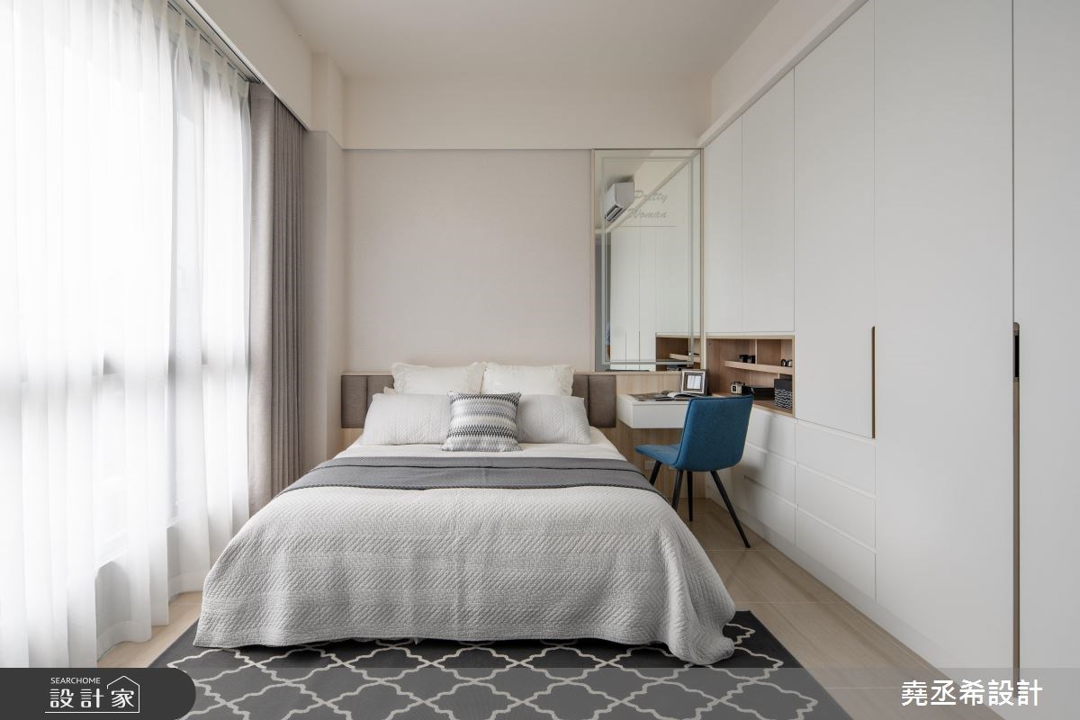 24坪新成屋(5年以下)＿北歐風臥室案例圖片＿堯丞希設計＿堯丞希_34之15