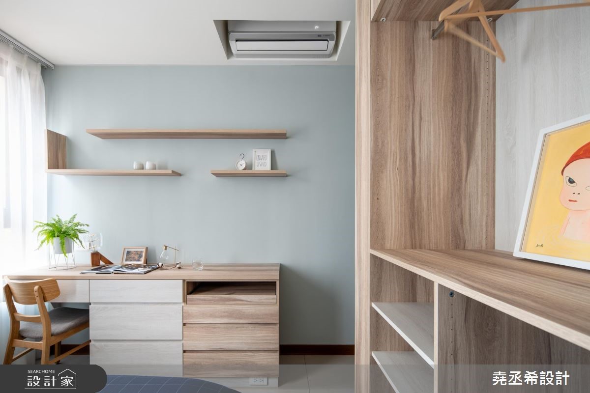 17坪新成屋(5年以下)＿北歐風臥室案例圖片＿堯丞希設計＿堯丞希_36之12
